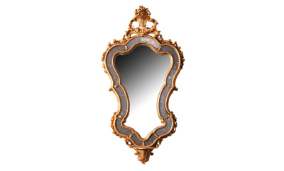 Rare Edinburgh gilded mirrors