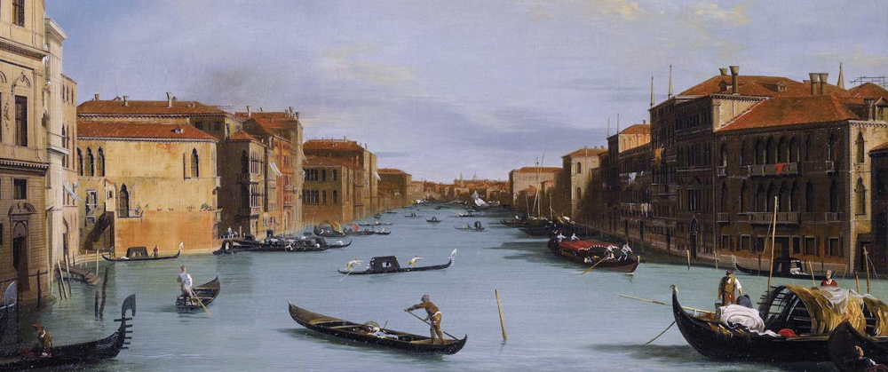 Canaletto Guardi Grand Canal Venice oil painting