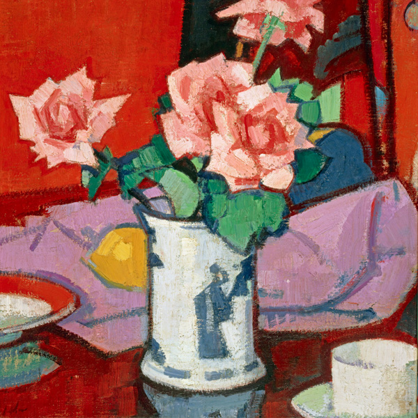 Samuel John Peploe Still Life of Roses